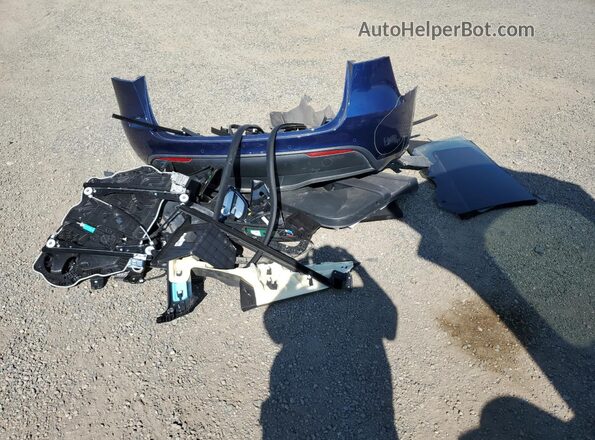 7SAYGDEE7NF369556 2022 TESLA MODEL Blue Вид підкапотного простору