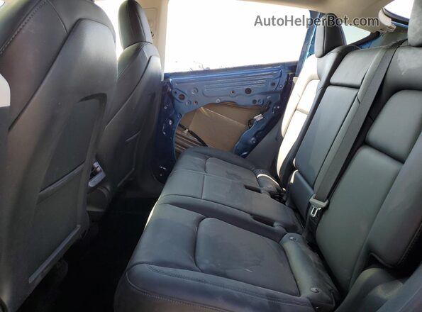 7SAYGDEE7NF369556 2022 TESLA MODEL Blue Вид задніх сидінь