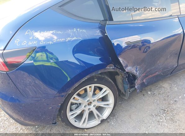 7SAYGDEEXRF044292 2024 TESLA MODEL Y Синий Вид спереди