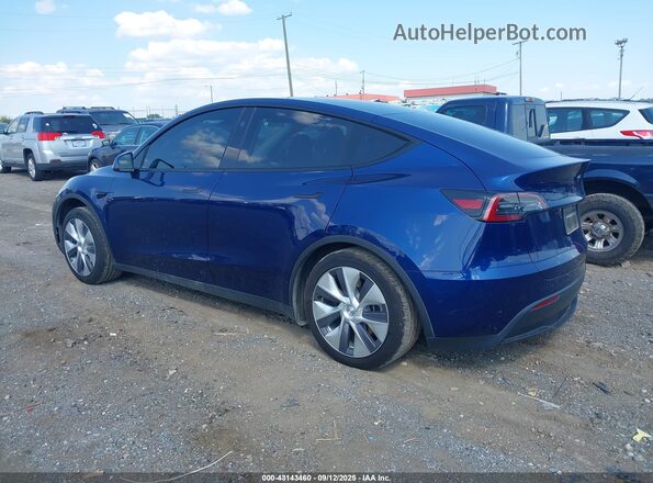 7SAYGDEEXRF044292 2024 TESLA MODEL Y Синий Панорамный вид салона 360°