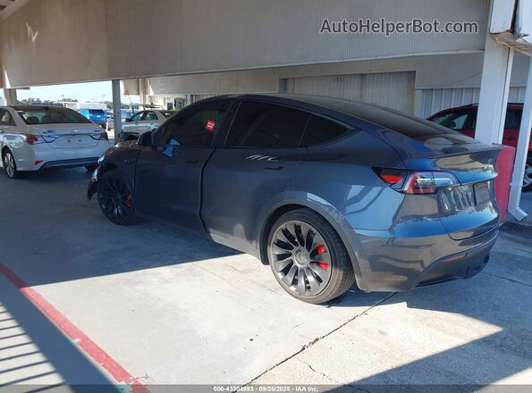 7SAYGDEF1NF463697 2022 TESLA MODEL Y Gray უკანა მარცხენა