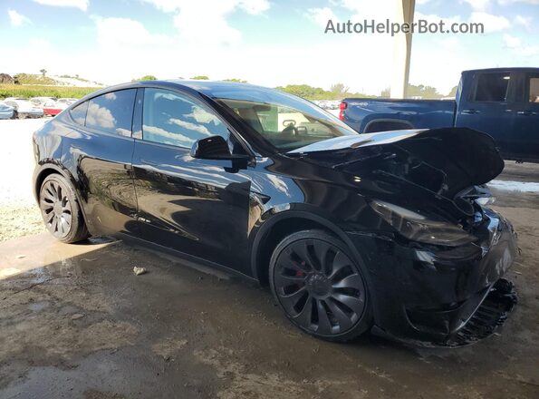 7SAYGDEF3SA369877 2025 TESLA MODEL Black Առջևի աջ