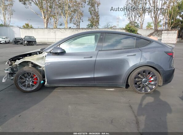7SAYGDEF4NF403851 2022 TESLA MODEL Y Gray 
