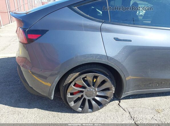 7SAYGDEF5NF544248 2022 TESLA MODEL Y Gray 