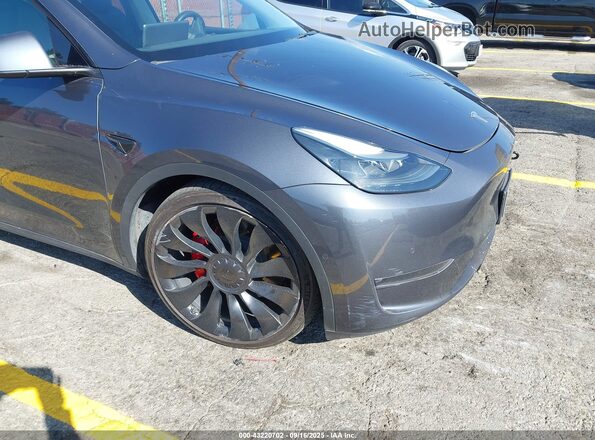 7SAYGDEF5NF544248 2022 TESLA MODEL Y Gray 