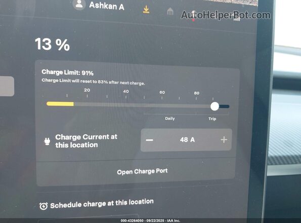 7SAYGDEF6NF538958 2022 TESLA MODEL Y White 