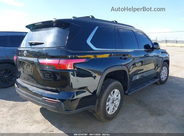 7SVAAABA0SX062429 2025 TOYOTA SEQUOIA Black Հետևի աջ