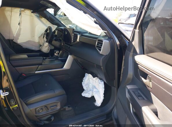 7SVAAABA0SX062429 2025 TOYOTA SEQUOIA Black Սալոնի դիմացի տեսք