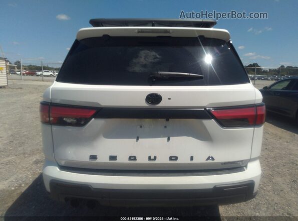 7SVAAABA3SX059380 2025 TOYOTA SEQUOIA White 
