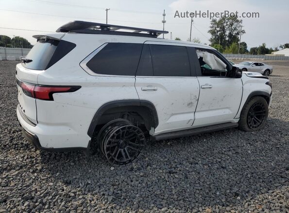 7SVAAABA4RX037995 2024 TOYOTA SEQUOIA White Հետևի աջ