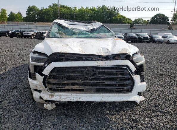 7SVAAABA4RX037995 2024 TOYOTA SEQUOIA White Դիմացի տեսք