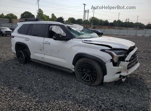7SVAAABA4RX037995 2024 TOYOTA SEQUOIA White Առջևի աջ
