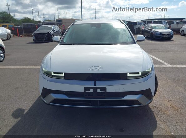 7YAKN4DA2SY010143 2025 HYUNDAI IONIQ 5 White Սարքավորումների վահանակի տեսք