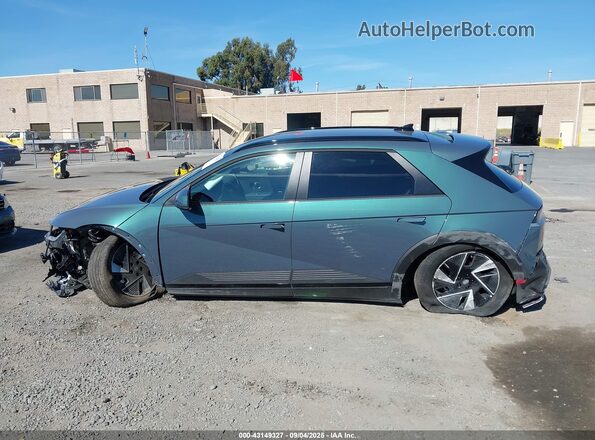 7YAKN4DA5SY015174 2025 HYUNDAI IONIQ 5 Light Blue Սալոնի հետևի տեսք