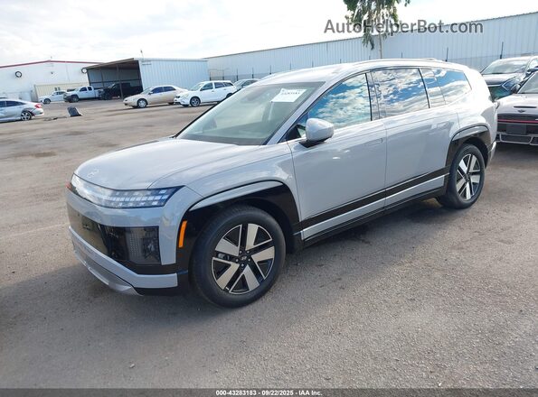 7YAMUFS33TY006731 2026 HYUNDAI IONIQ 9 Gray Առջևի ձախ երեք քառորդ տեսարան