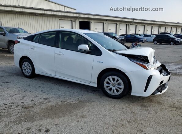 JTDKARFU2L3110135 2020 TOYOTA PRIUS White 