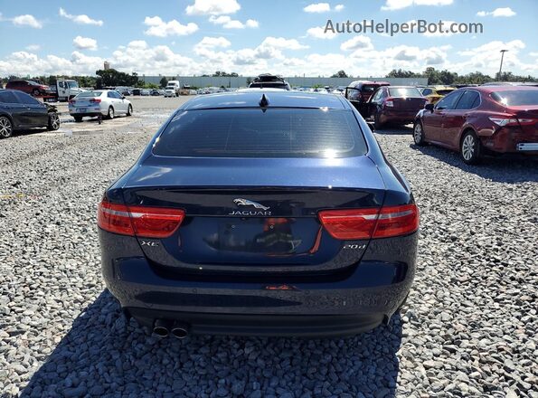 SAJAD4FN7JCP33621 2018 JAGUAR XF Синий 