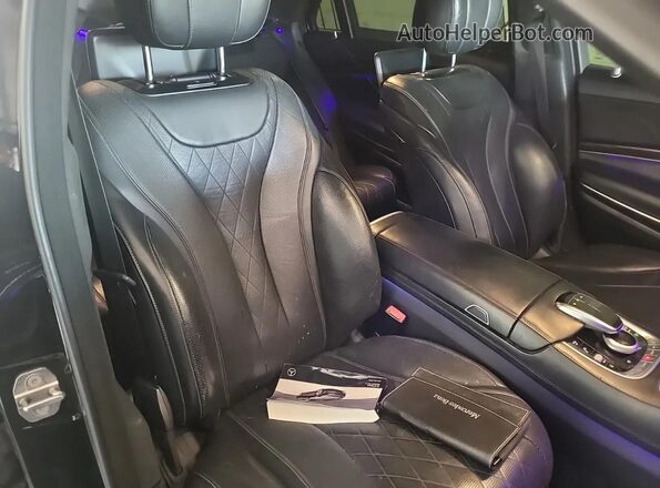 WDDUG8GB3JA399510 2018 MERCEDES-BENZ S-CLASS Черный Вид сзади