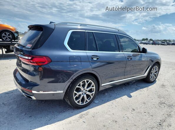 5UXCW2C06L9D08519 2020 BMW X7 Blue Przód prawy
