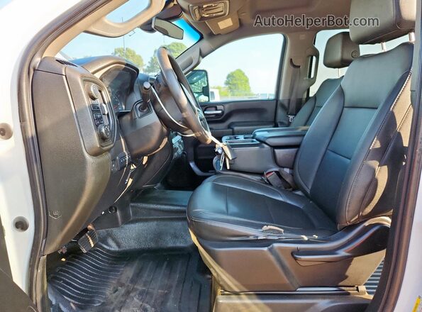 1GC1YLE72NF233158 2022 CHEVROLET SILVERADO White წინა პანელის ხედი