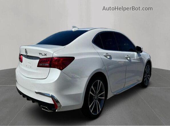 19UUB2F42LA005895 2020 ACURA TLX White Դիմացի տեսք