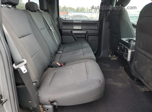 1FTEW1C51LFC16037 2020 FORD F150 Gray Вид задньої частини салону