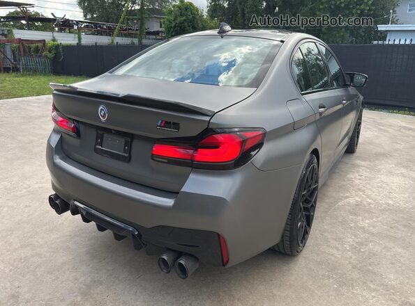 WBS83CH01PCL24396 2023 BMW M5 Gray 