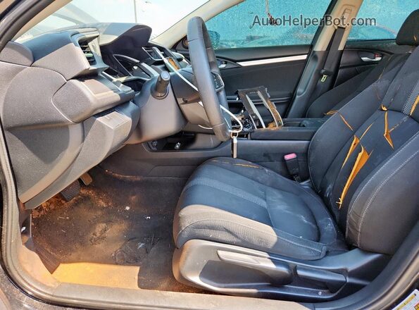 19XFC2F79JE032004 2018 HONDA CIVIC Black Widok deski rozdzielczej