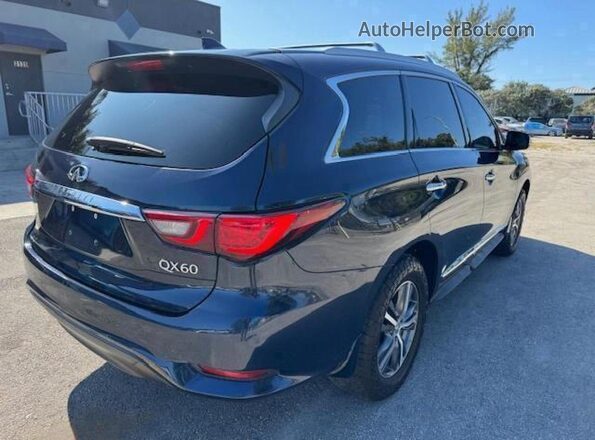 5N1DL0MM9LC538281 2020 INFINITI QX60 Blue Առջևի աջ