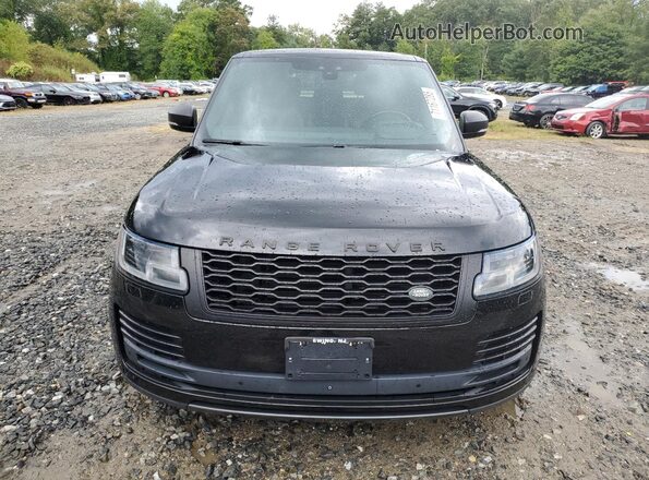 SALGR2RV9JA510740 2018 LAND ROVER RANGE ROVER Black Widok z tyłu