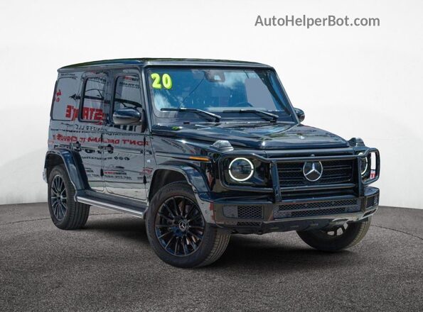 W1NYC6BJ5LX346XXX 2020 MERCEDES-BENZ G-CLASS Black 