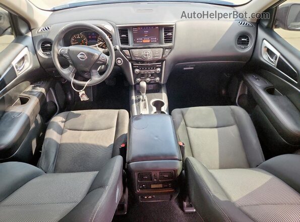 5N1DR2MN8KC584511 2019 NISSAN PATHFINDER Silver ხელსაწყოთა პანელის ხედი