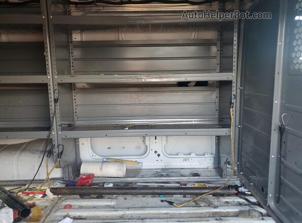 1N6BF0KY9KN807016 2019 NISSAN NV White უკანა სალონის ხედი