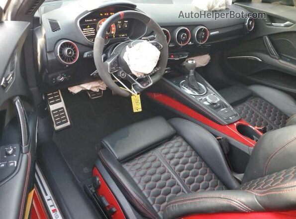WUAASAFV8N1900592 2022 AUDI TT Red Widok z tyłu