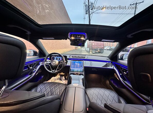 W1K6G7GB1MA056976 2021 MERCEDES-BENZ S Черный Вид щитка приборов