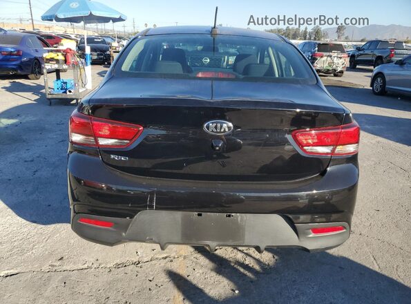 3KPA24AB3JE127632 2018 KIA RIO Black 
