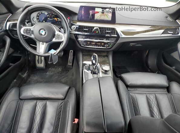 WBAJB9C53JB286164 2018 BMW M5 Серый Вид щитка приборов