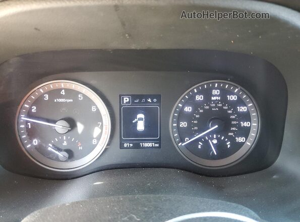 KM8J3CA44JU771288 2018 HYUNDAI TUCSON Серебряный 