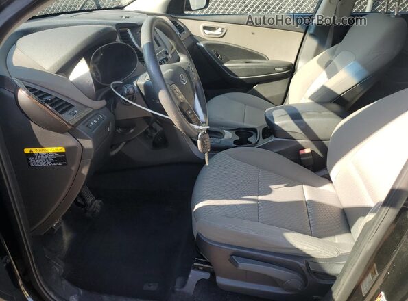 5NMZTDLB2JH053724 2018 HYUNDAI SANTA Black 