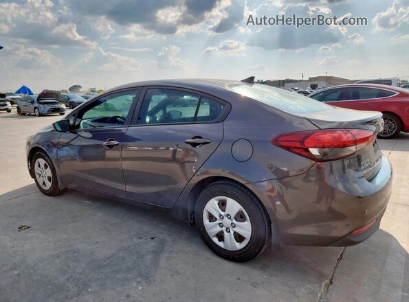 3KPFK4A76JE165163 2018 KIA FORTE Brown 