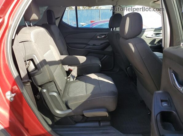 1GNERGKW6JJ281018 2018 CHEVROLET TRAVERSE Red 