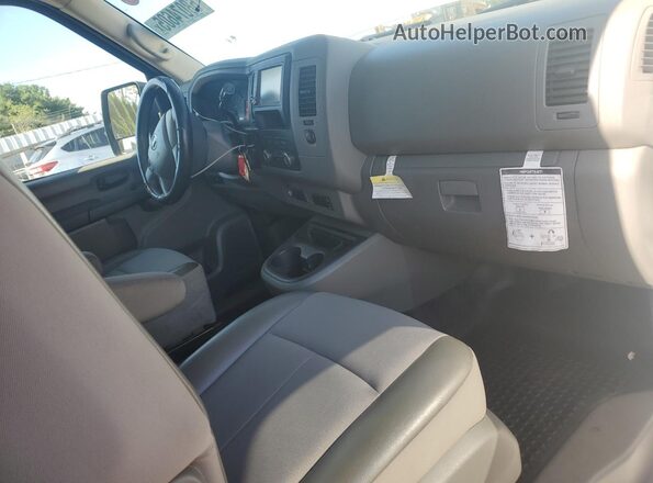 1N6BF0KY9KN807016 2019 NISSAN NV White ხელსაწყოთა პანელის ხედი