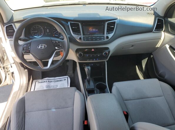 KM8J23A47JU676842 2018 HYUNDAI TUCSON White 