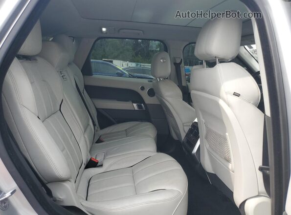 SALWR2EFXGA107224 2016 LAND ROVER RANGE ROVER Silver Rear interior view