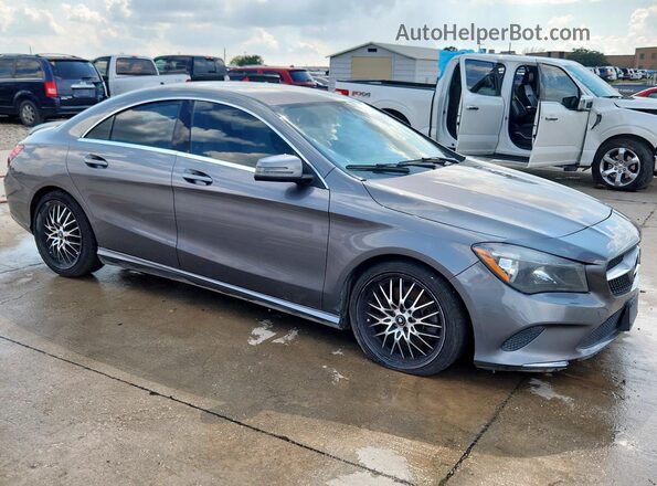 WDDSJ4EB1JN504803 2018 MERCEDES-BENZ CLA-CLASS Gray 