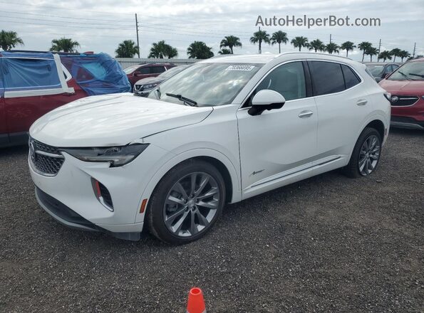 LRBFZRR41MD122678 2021 BUICK ENVISION White Trasero izquierdo