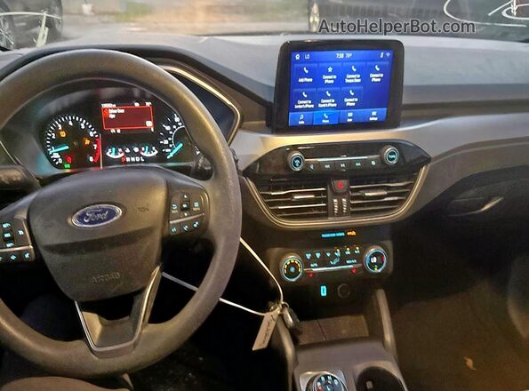1FMCU0G6XLUA69542 2020 FORD ESCAPE Black Հետևի նստատեղերի տեսք