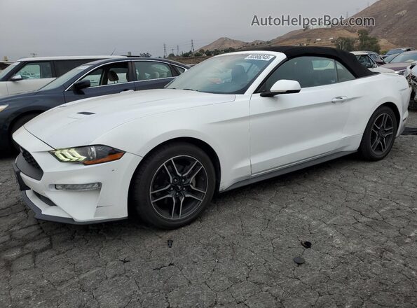 1FATP8UH3J5155126 2018 FORD MUSTANG White 