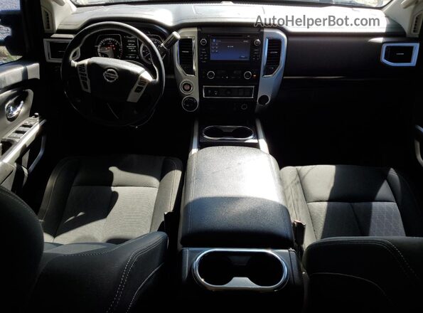 1N6BA1F46GN504472 2016 NISSAN TITAN Gray Instrument cluster view