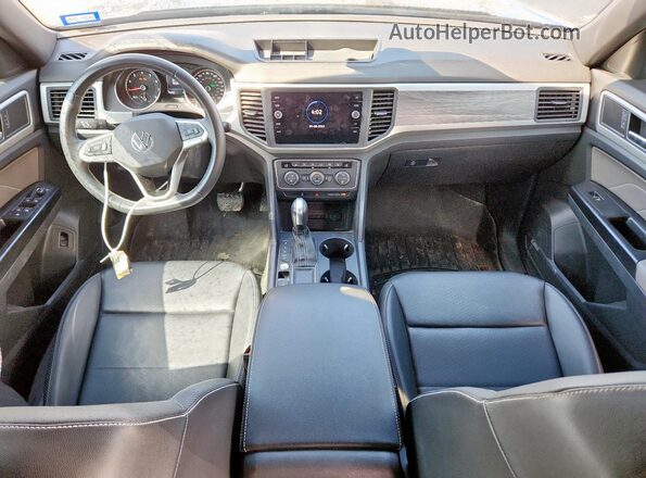 1V2WE2CA6MC202775 2021 VOLKSWAGEN ATLAS Black Vista del cuadro de instrumentos